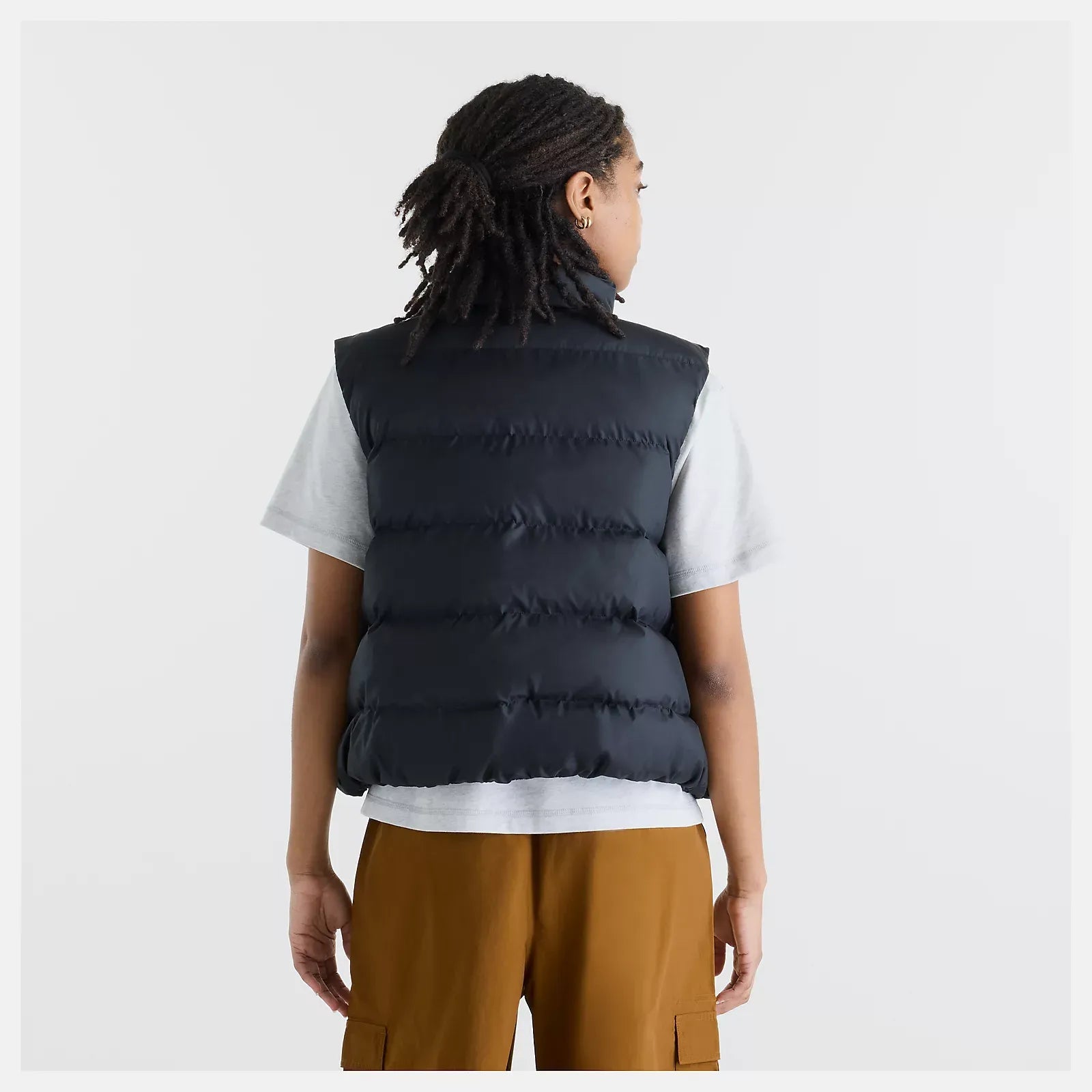 Image of Дамски Елек NEW BALANCE VEST BOSTON PUFFER VEST WJ62O4EX-BLACK- Ballistic sport, Балистик