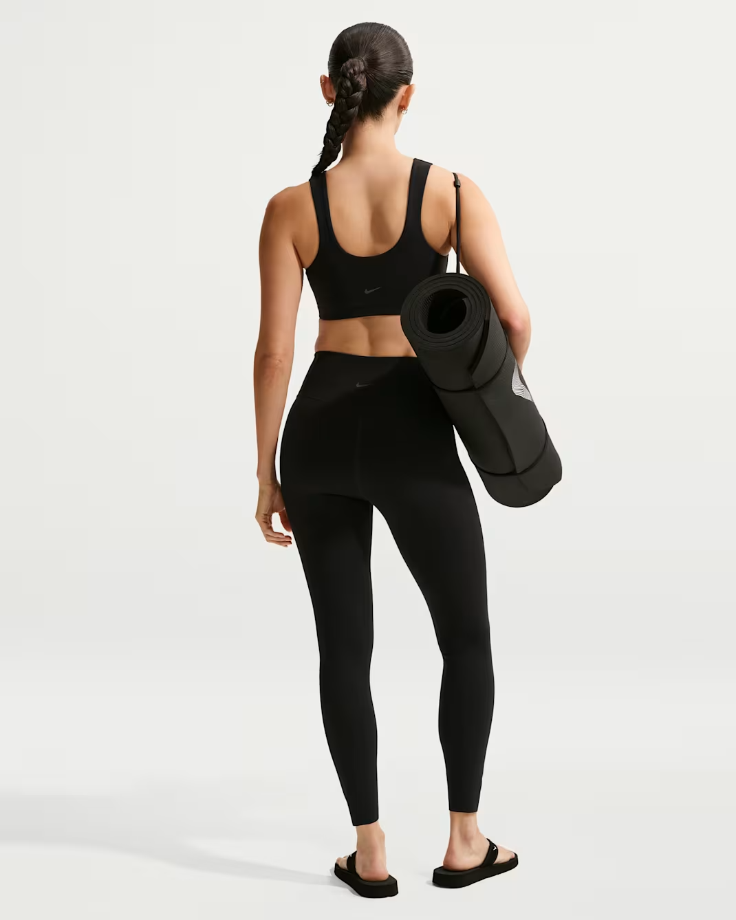Image of Дамски Клин NIKE W NK ZENVY DF HR 7/8 TGHT USEM – 010 – изглед 5