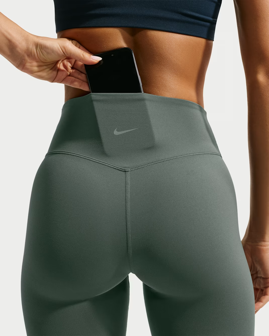 Image of Дамски Клин NIKE W NK DF ZENVY HR TIGHT USEAM – 303 – изглед 4