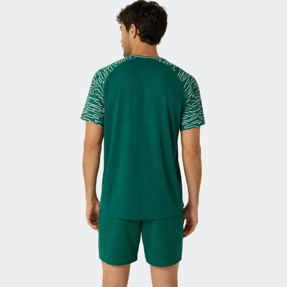 Image of Мъжка Тениска ASICS PADEL COURT SS TOP GREEN