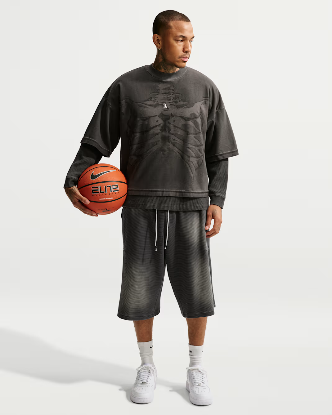 Image of Мъжки Суитшърт NIKE JA M NK DF LS TOP WAF