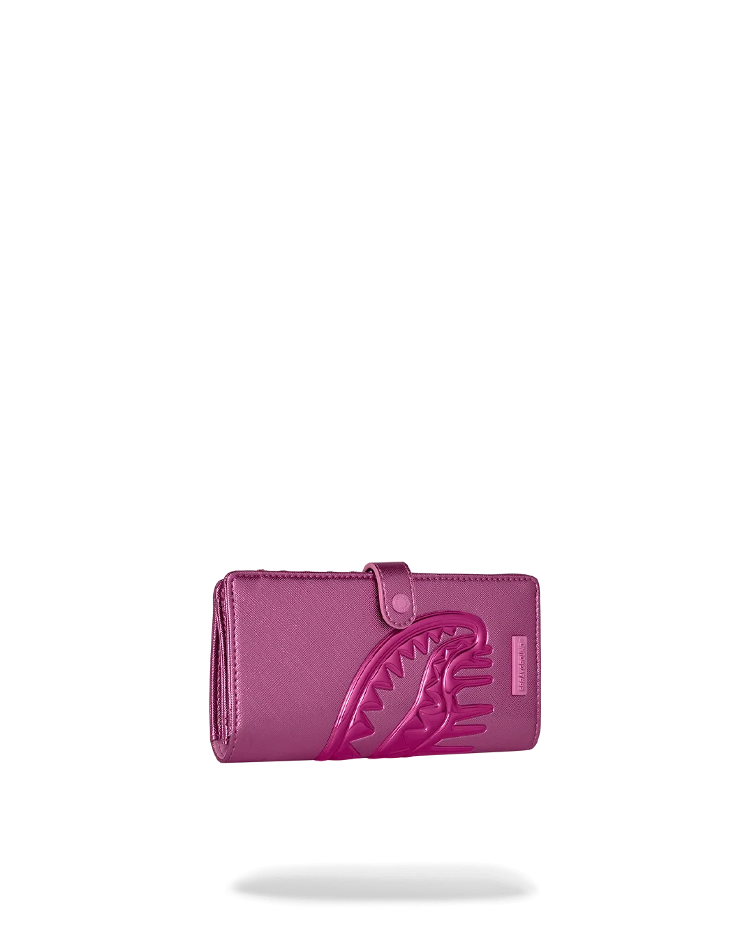 Image of Дамско Портмоне SPRAYGROUND METALLIC PINK METALLIC DRIP SINGLE FOLD WALLET