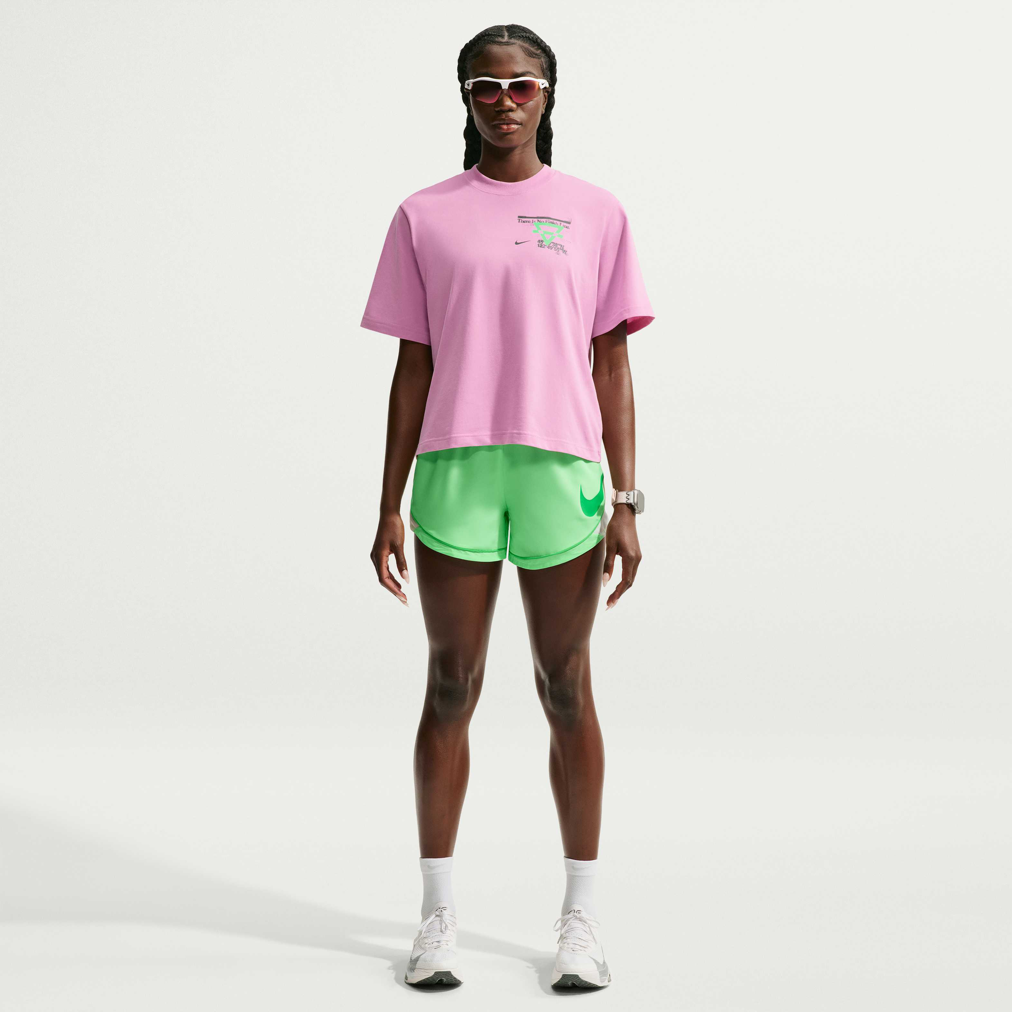Image of Дамска Тениска NIKE W NK DF SWIFT BXY JXASPRT TEE