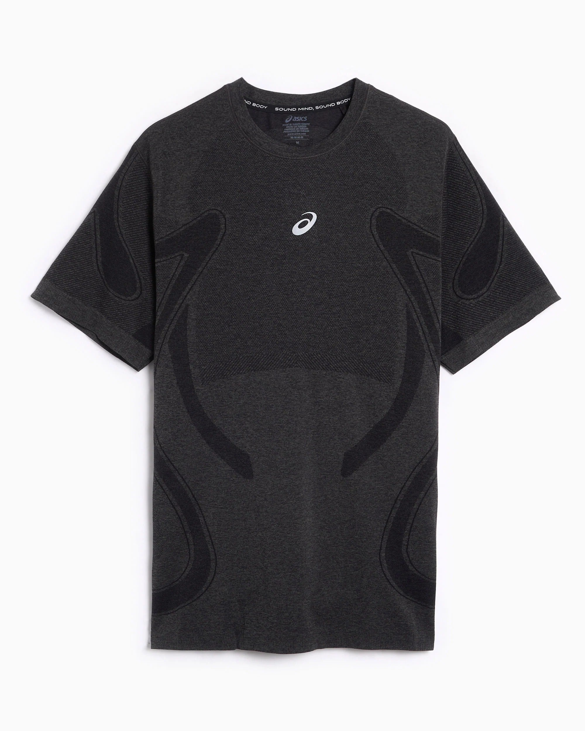Image of Мъжка Тениска ASICS ROAD SEAMLESS SS TOP BLACK