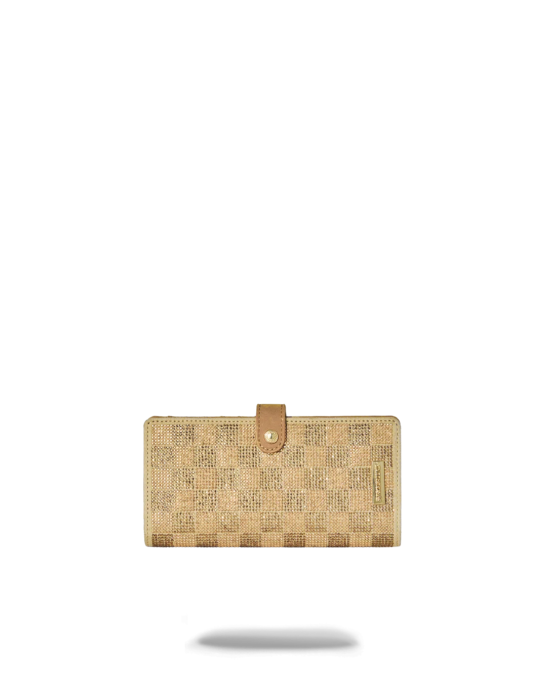 Image of Унисекс Портмоне SPRAYGROUND 2 TONE GOLD TRINITY SINGLE FOLD WALLET