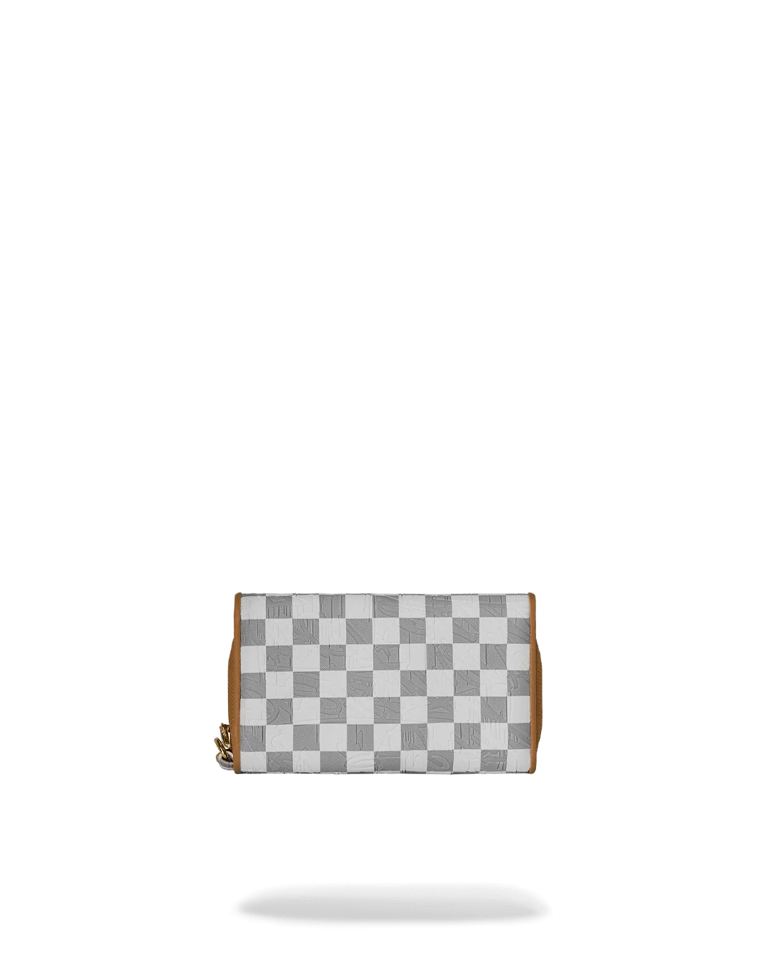 Image of Унисекс Портмоне SPRAYGROUND EMBOSSED CREAM CHECK CLUTCH