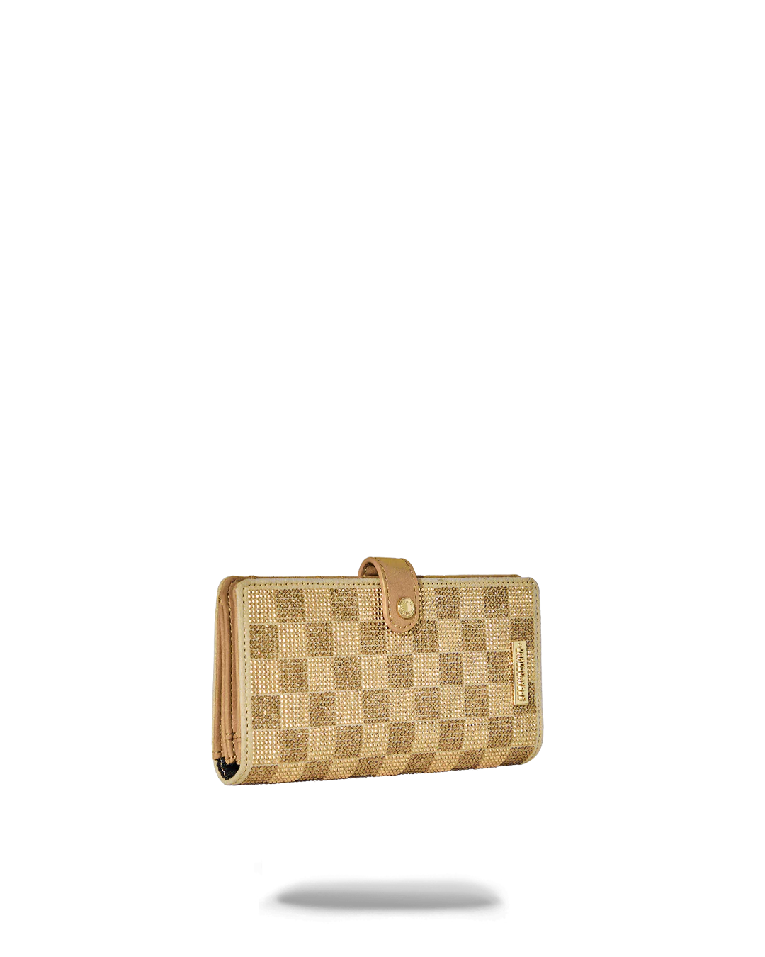 Image of Унисекс Портмоне SPRAYGROUND 2 TONE GOLD TRINITY SINGLE FOLD WALLET