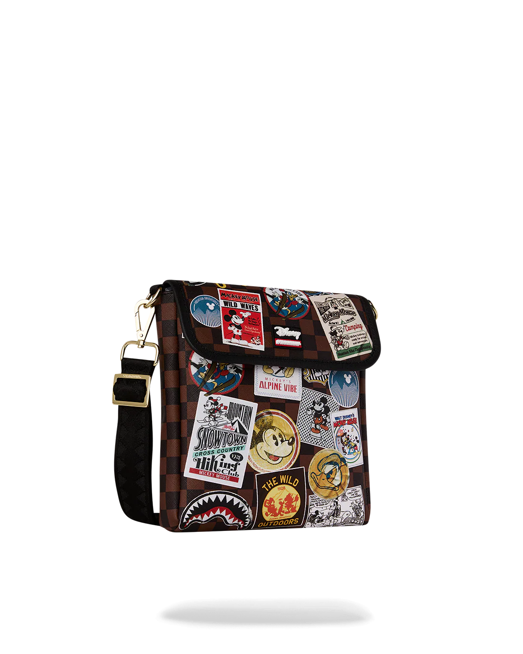 Image of Унисекс Чанта SPRAYGROUND MICKEY MOUSE GLOBAL MOGUL MESSENGER SLING