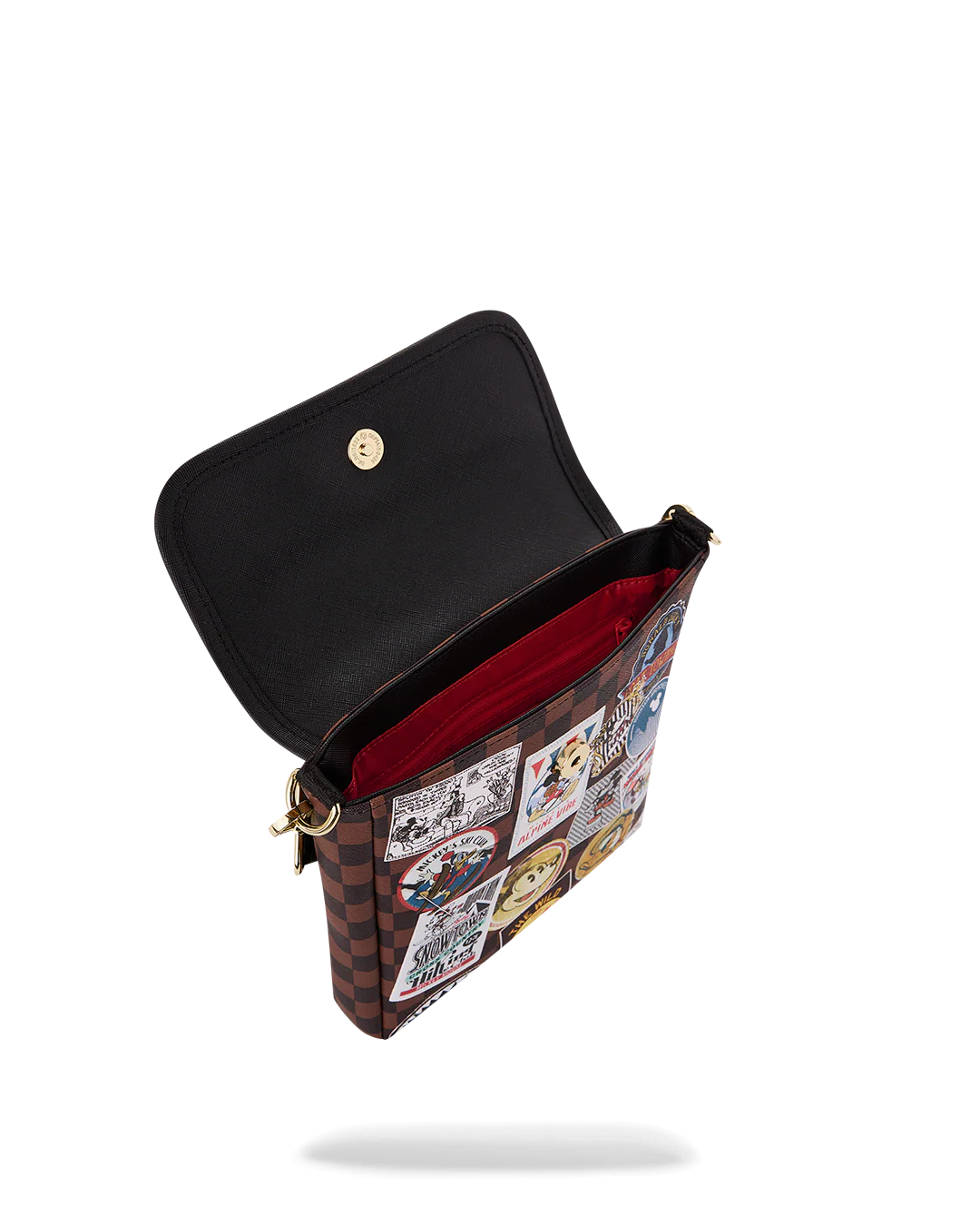 Image of Унисекс Чанта SPRAYGROUND MICKEY MOUSE GLOBAL MOGUL MESSENGER SLING