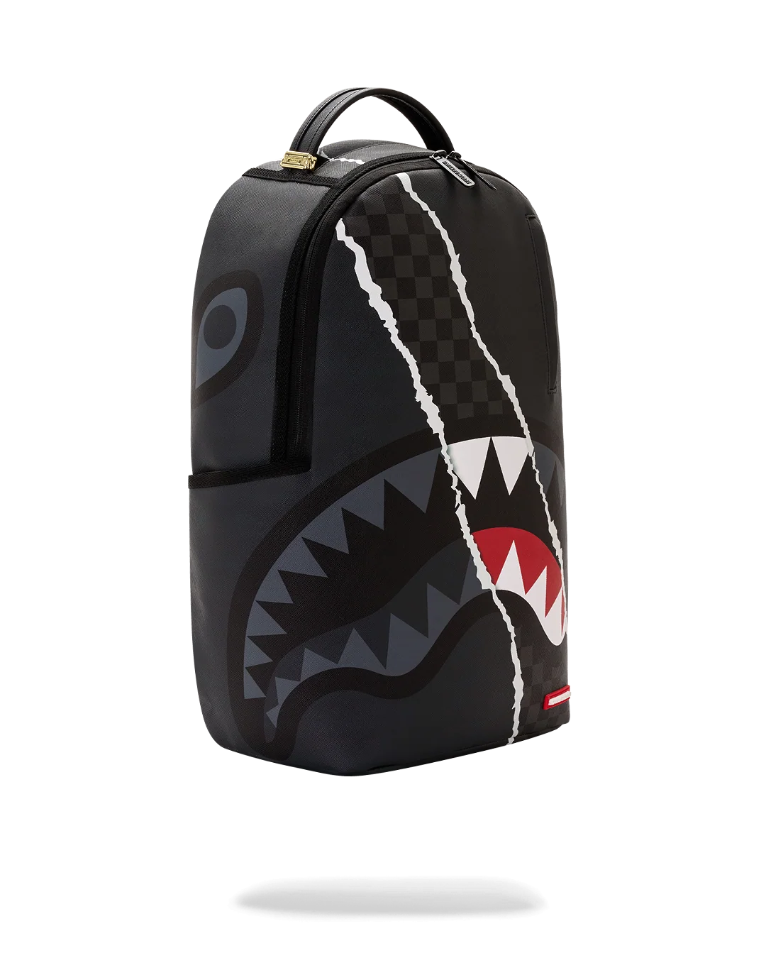 Image of Унисекс Раница SPRAYGROUND CENTER RIP REVEALING GRAY CHECK BACKPACK
