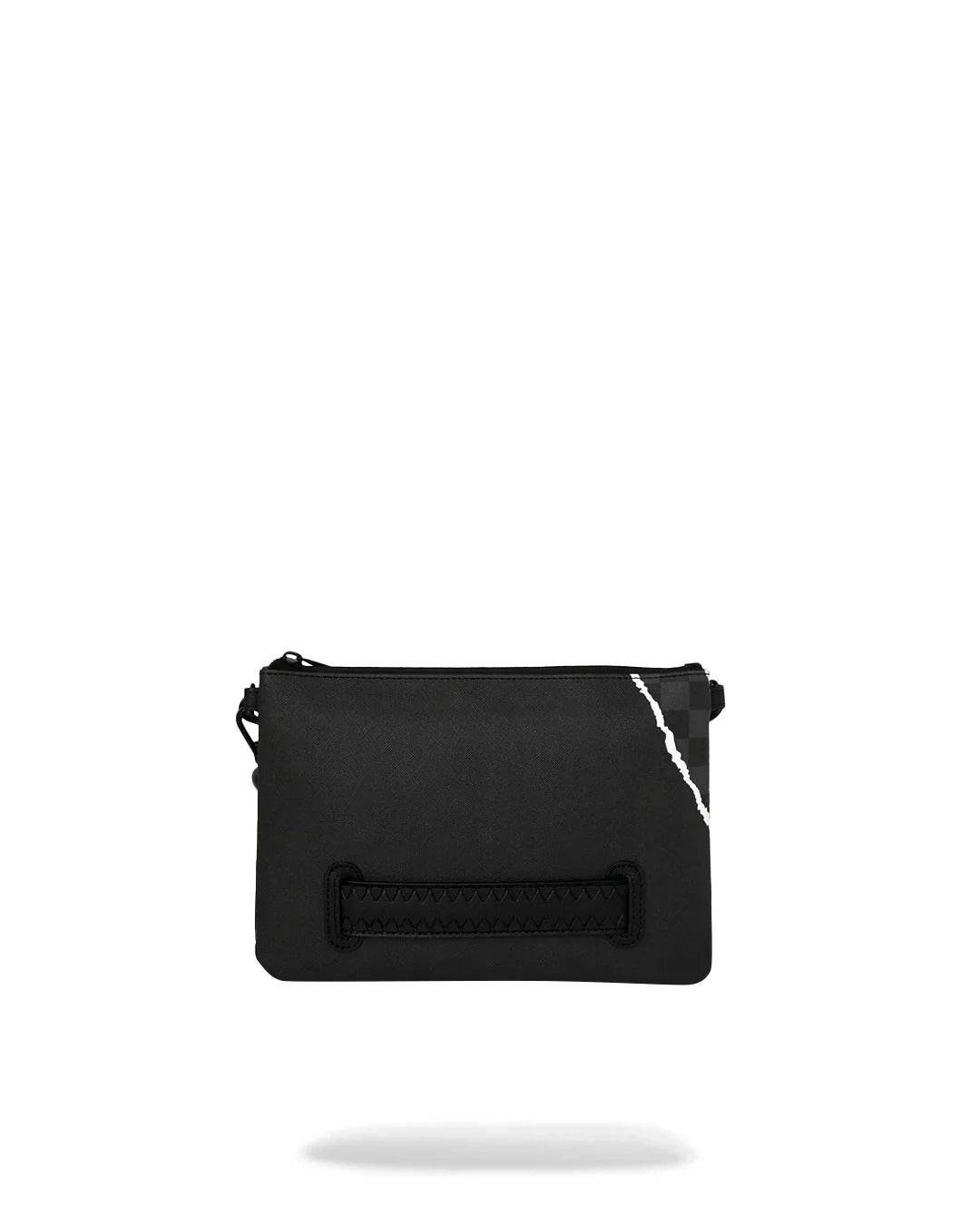 Image of Унисекс Пушет SPRAYGROUND CENTER RIP REVEALING GRAY CHECK CROSSOVER CLUTCH