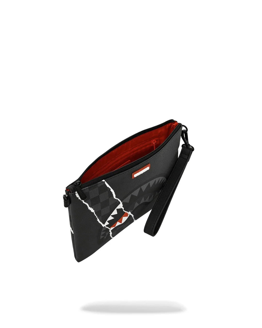 Image of Унисекс Пушет SPRAYGROUND CENTER RIP REVEALING GRAY CHECK CROSSOVER CLUTCH
