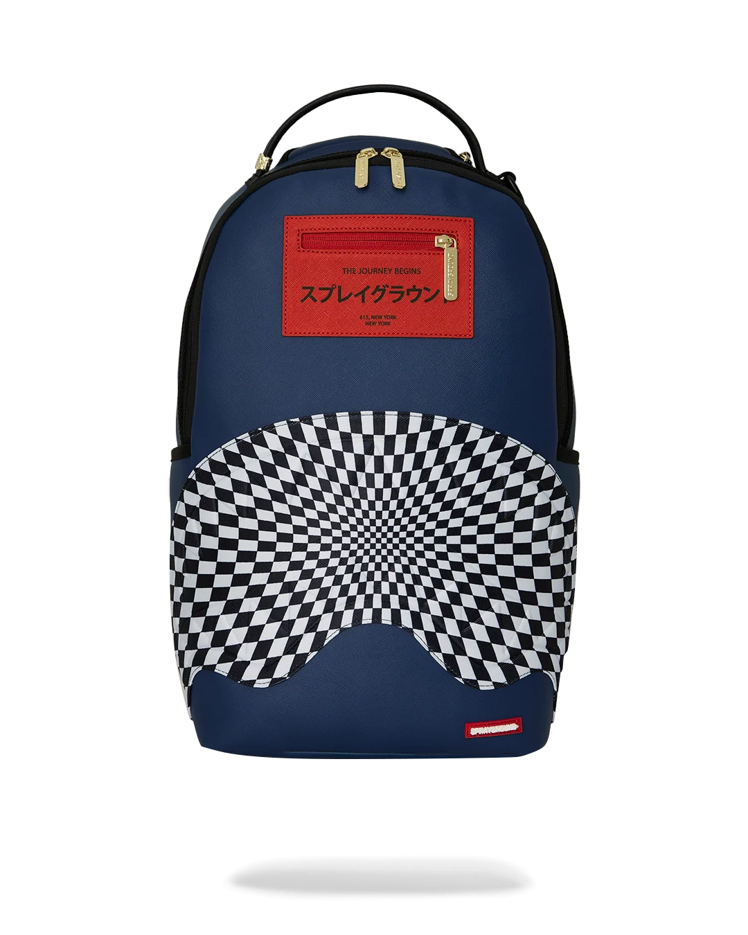Image of Унисекс Раница SPRAYGROUND ICHIMATSU-MOYŌ WARP CHECK SHARK BACKPACK