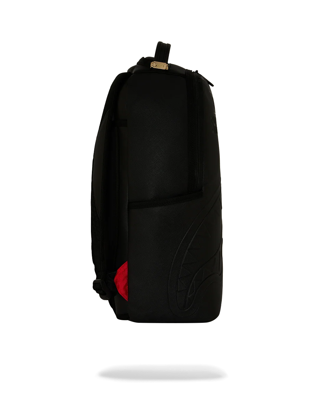 Image of Унисекс Раница SPRAYGROUND SHARK CENTRAL EMBOSSED BLACK NYLON BACKPACK