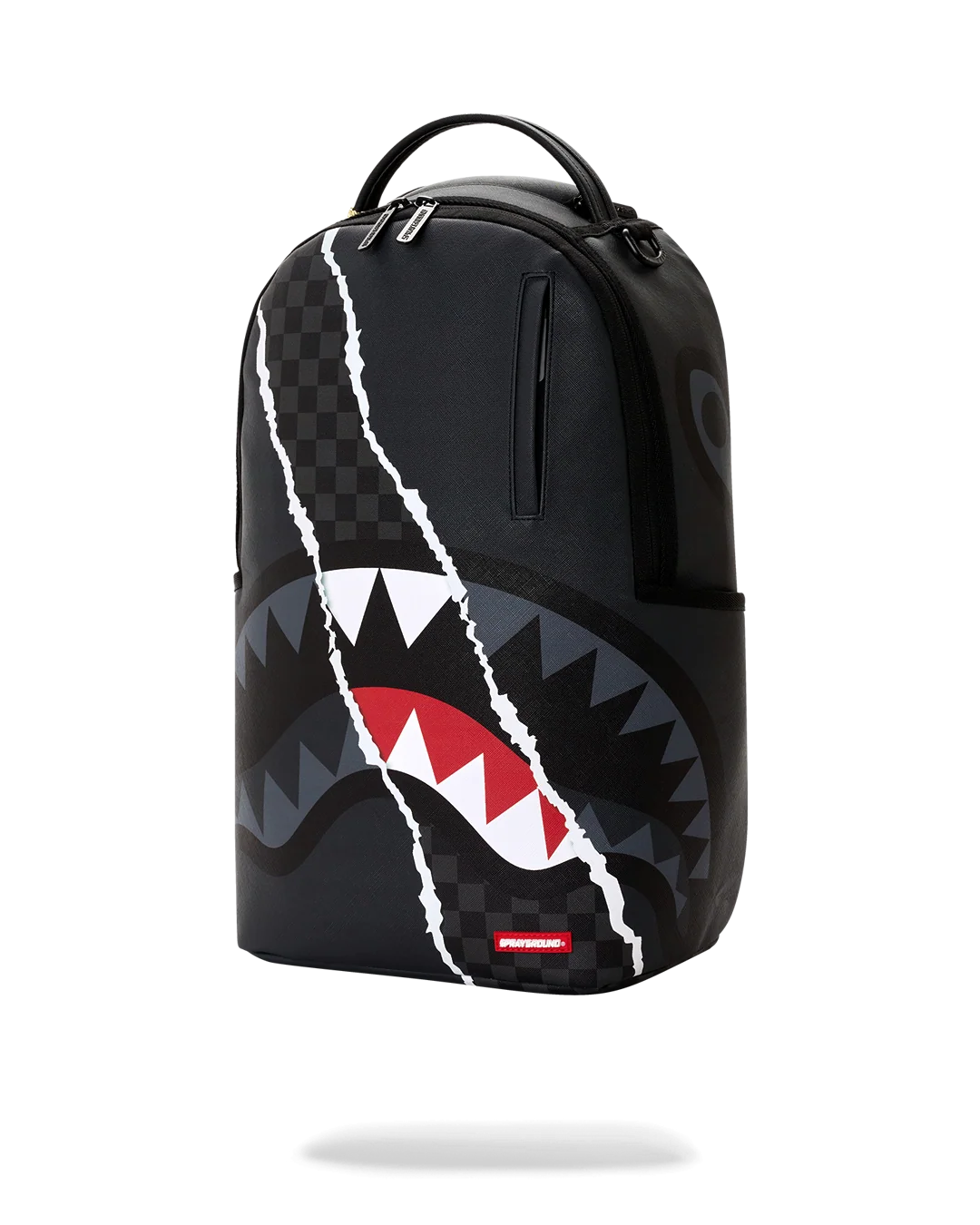 Image of Унисекс Раница SPRAYGROUND CENTER RIP REVEALING GRAY CHECK BACKPACK