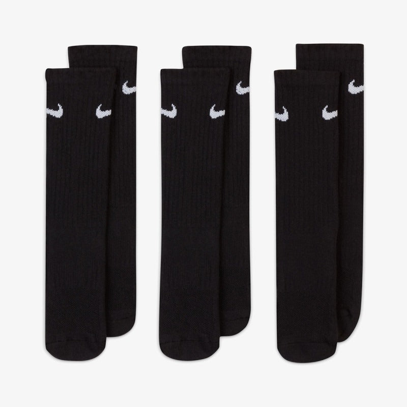 Image of Унисекс Чорапи NIKE Y NK EVRY CUSH CREW 3PR – 010 – изглед 2