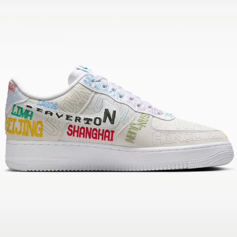 Image of Мъжки Маратонки NIKE AIR FORCE 1 '07 LOW LV8 STYLE II1549-100- Ballistic sport, Балистик