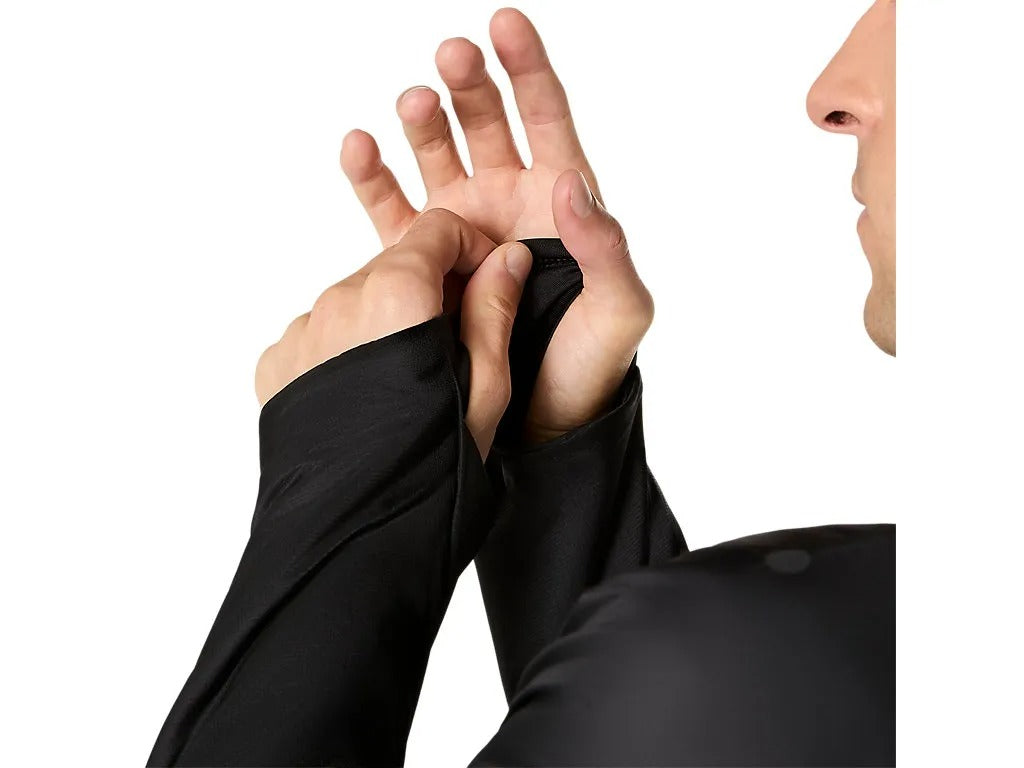 Image of Мъжко Яке ASICS ROAD WINTER JACKET BLACK