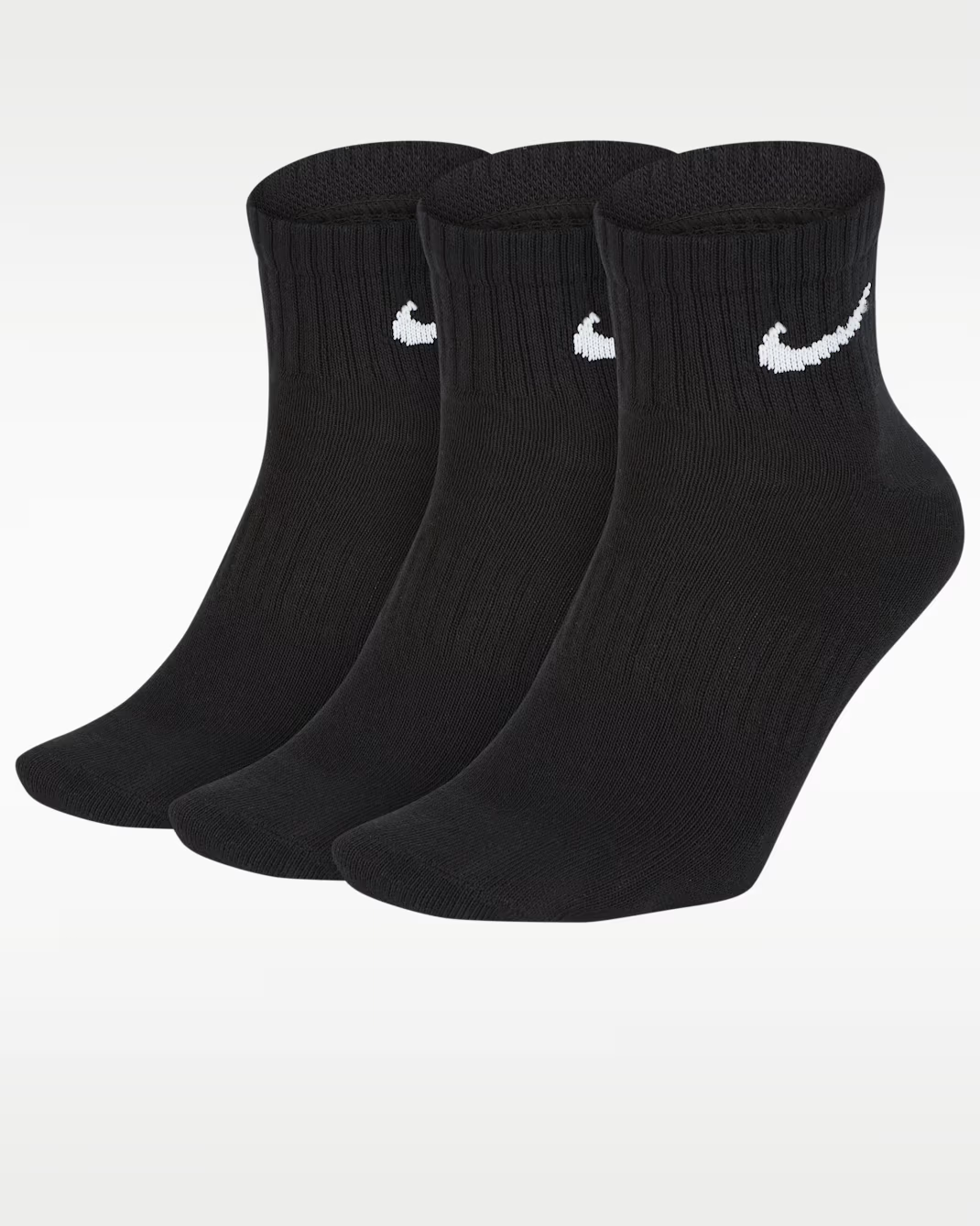 Image of Унисекс Чорапи NIKE U NK EVERYDAY LTWT ANKLE 3PR – 010 – изглед 6