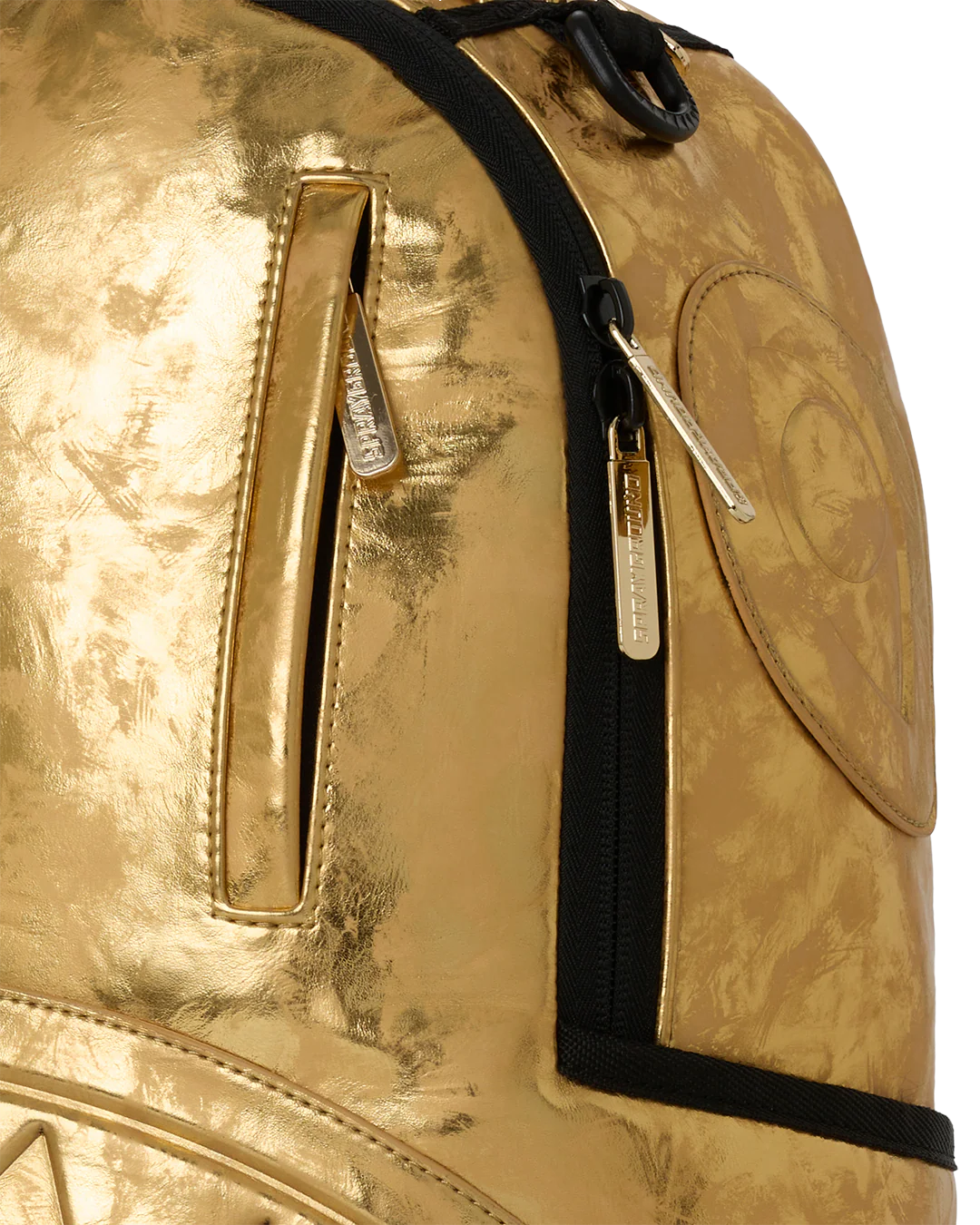 Image of Унисекс Раница SPRAYGROUND GOLD WEATHERED BACKPACK
