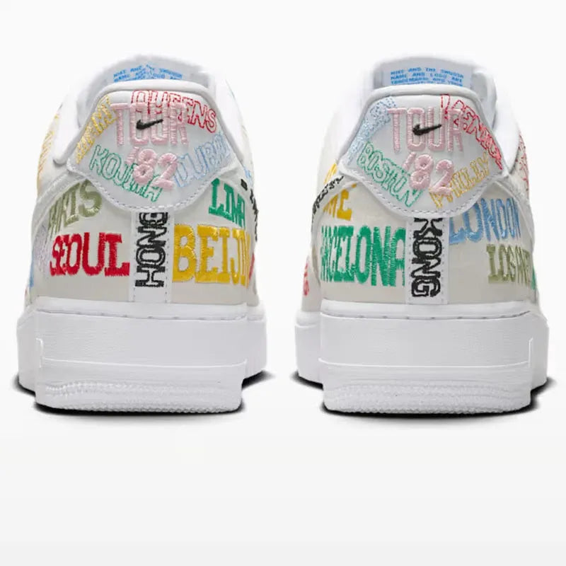 Image of Мъжки Маратонки NIKE AIR FORCE 1 '07 LOW LV8 STYLE II1549-100- Ballistic sport, Балистик