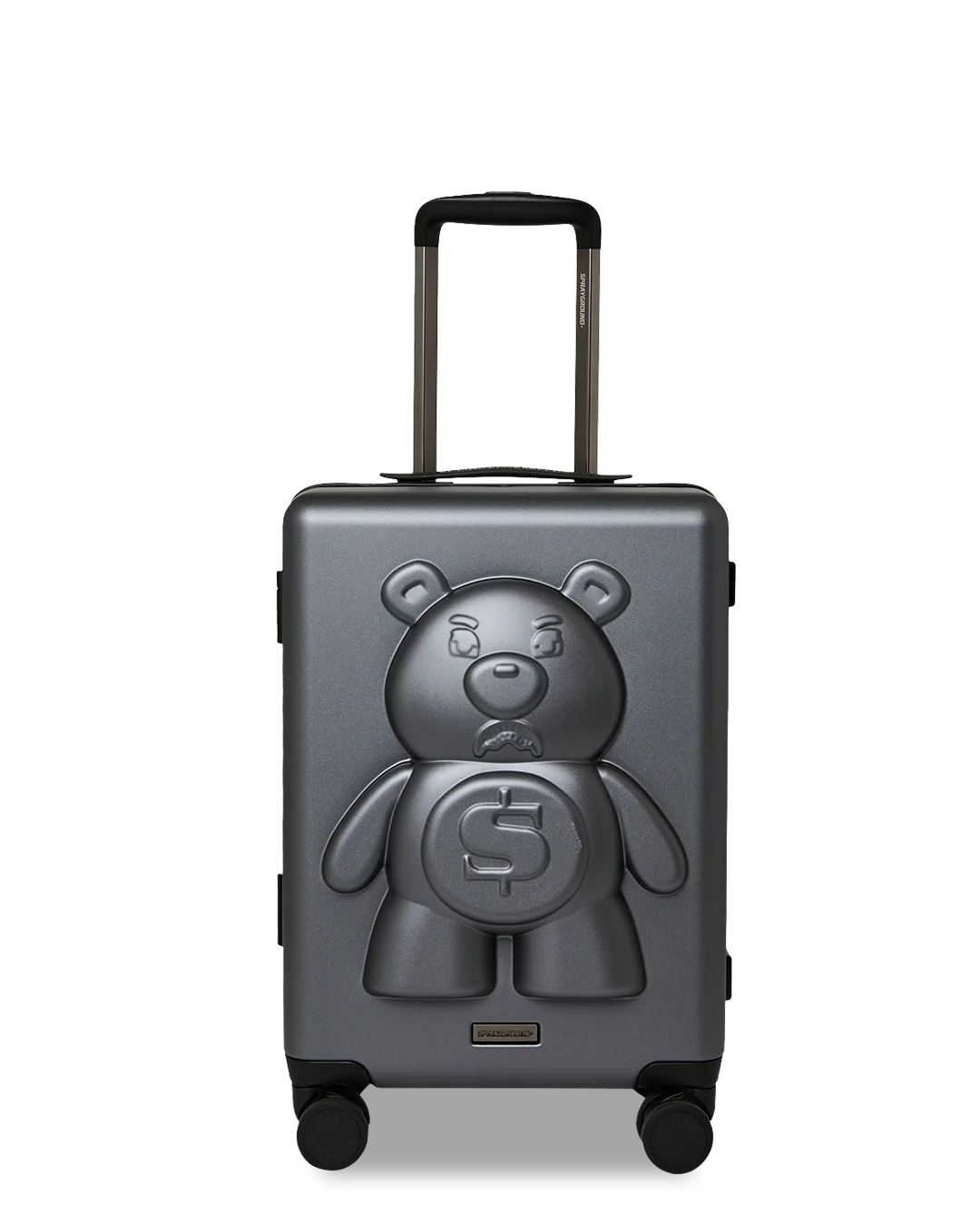 Image of Унисекс Куфар SPRAYGROUND GUNMETAL ROLLER CARRY-ON LUGGAGE