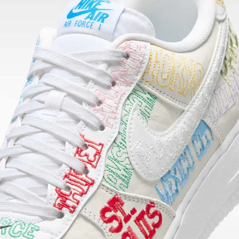 Image of Мъжки Маратонки NIKE AIR FORCE 1 '07 LOW LV8 STYLE II1549-100- Ballistic sport, Балистик