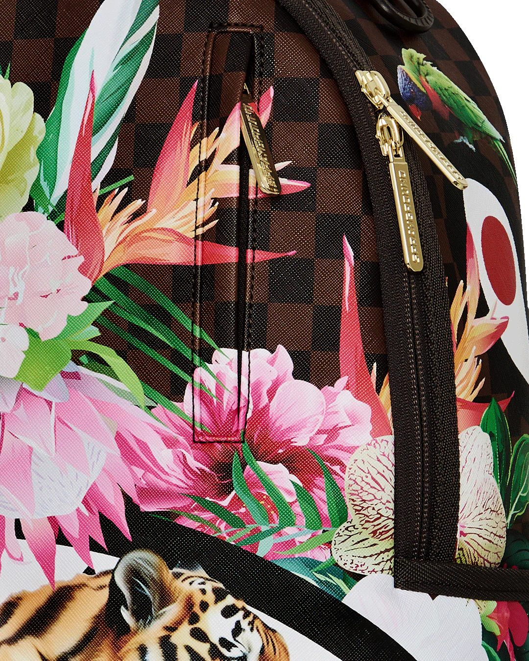 Image of Унисекс Раница SPRAYGROUND FLOWERING JUNGLE SHARK 2 BACKPACK