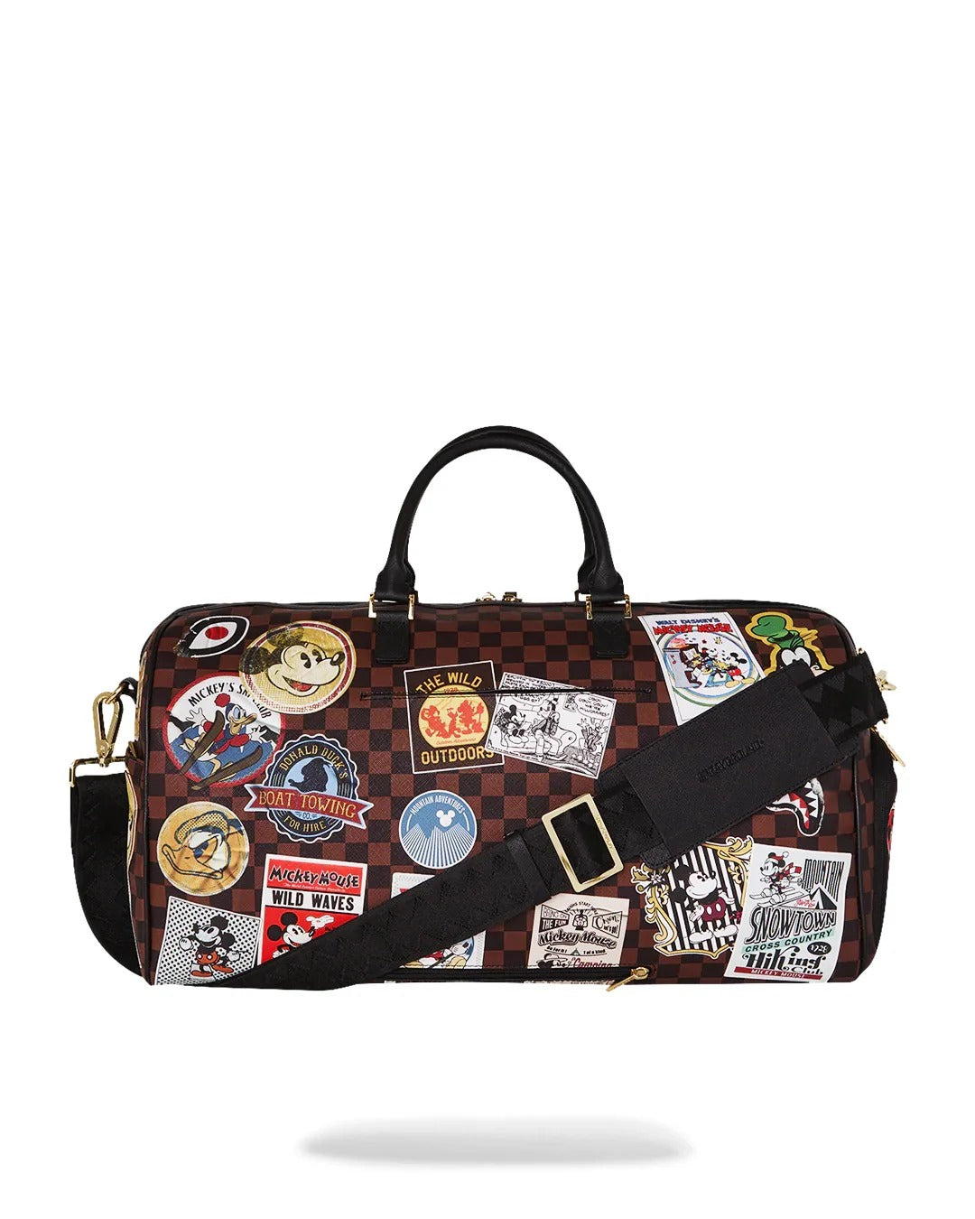 Image of Унисекс Чанта SPRAYGROUND MICKEY MOUSE GLOBAL MOGUL DUFFLE 910D8933NSZ- Ballistic sport, Балистик