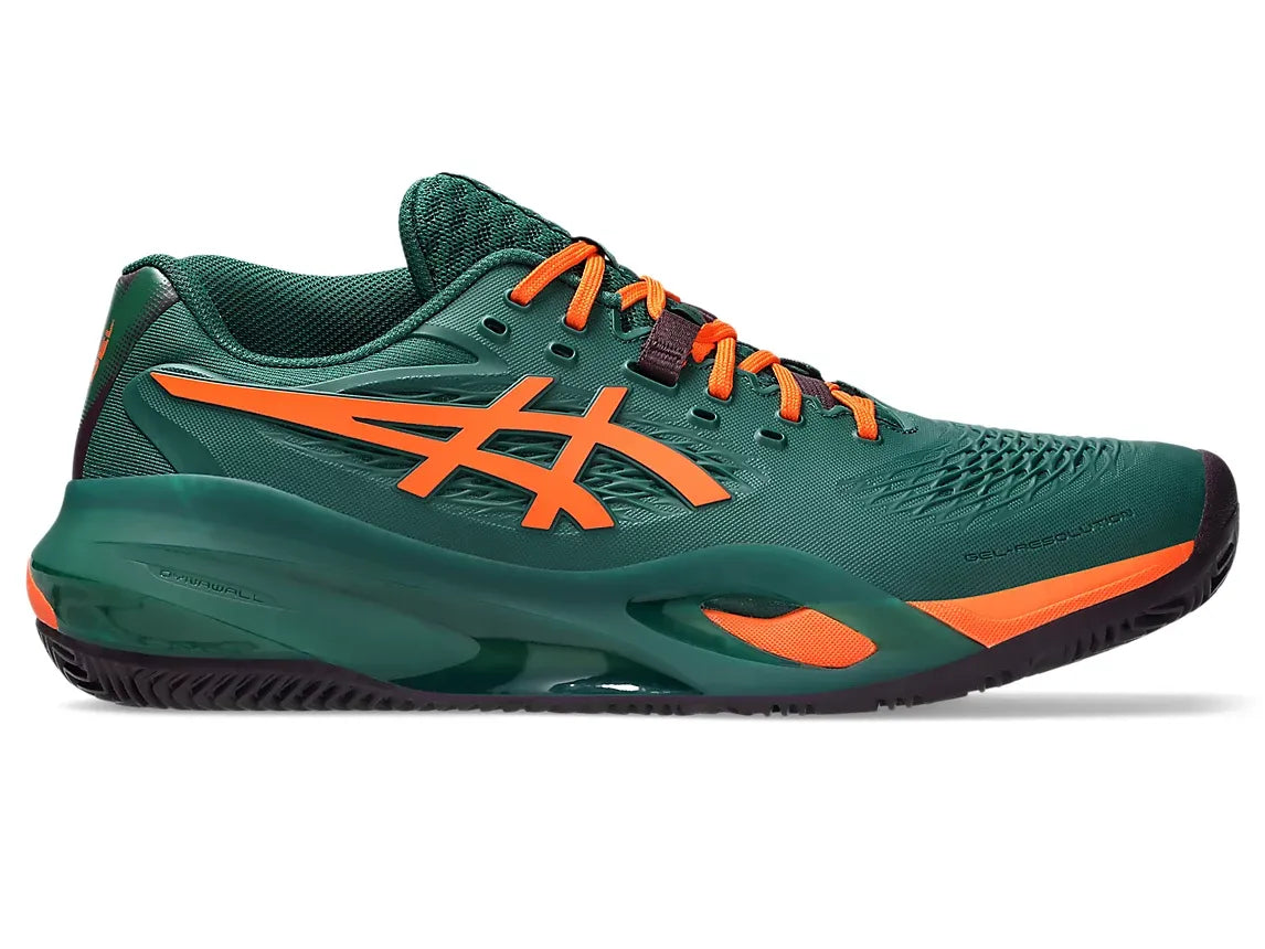 Image of Мъжки Маратонки ASICS GEL-RESOLUTION X PADEL GREEN/ENERGY ORANGE