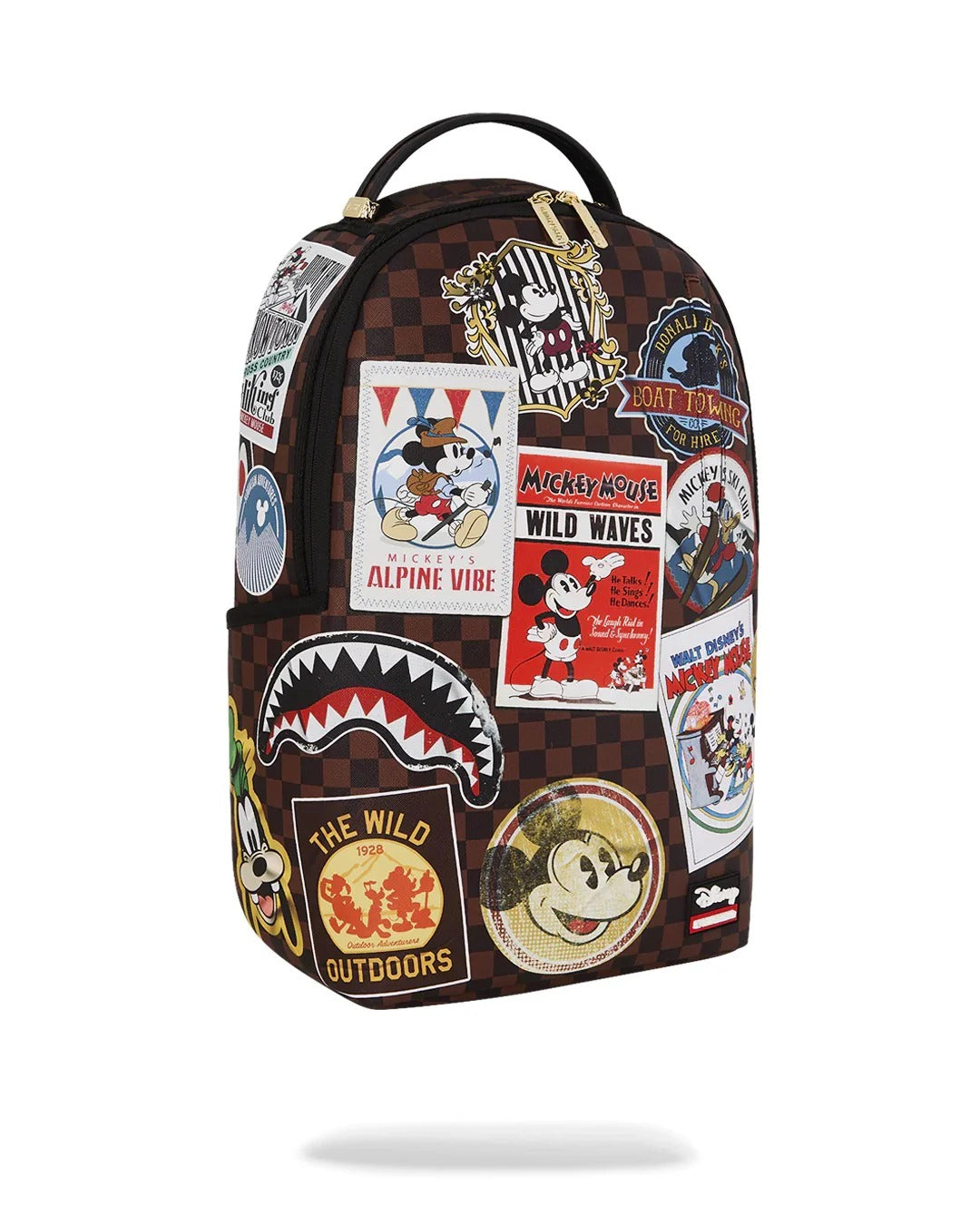 Image of Унисекс Раница SPRAYGROUND MICKEY MOUSE GLOBAL MOGUL BACKPACK 910B8835NSZ- Ballistic sport, Балистик