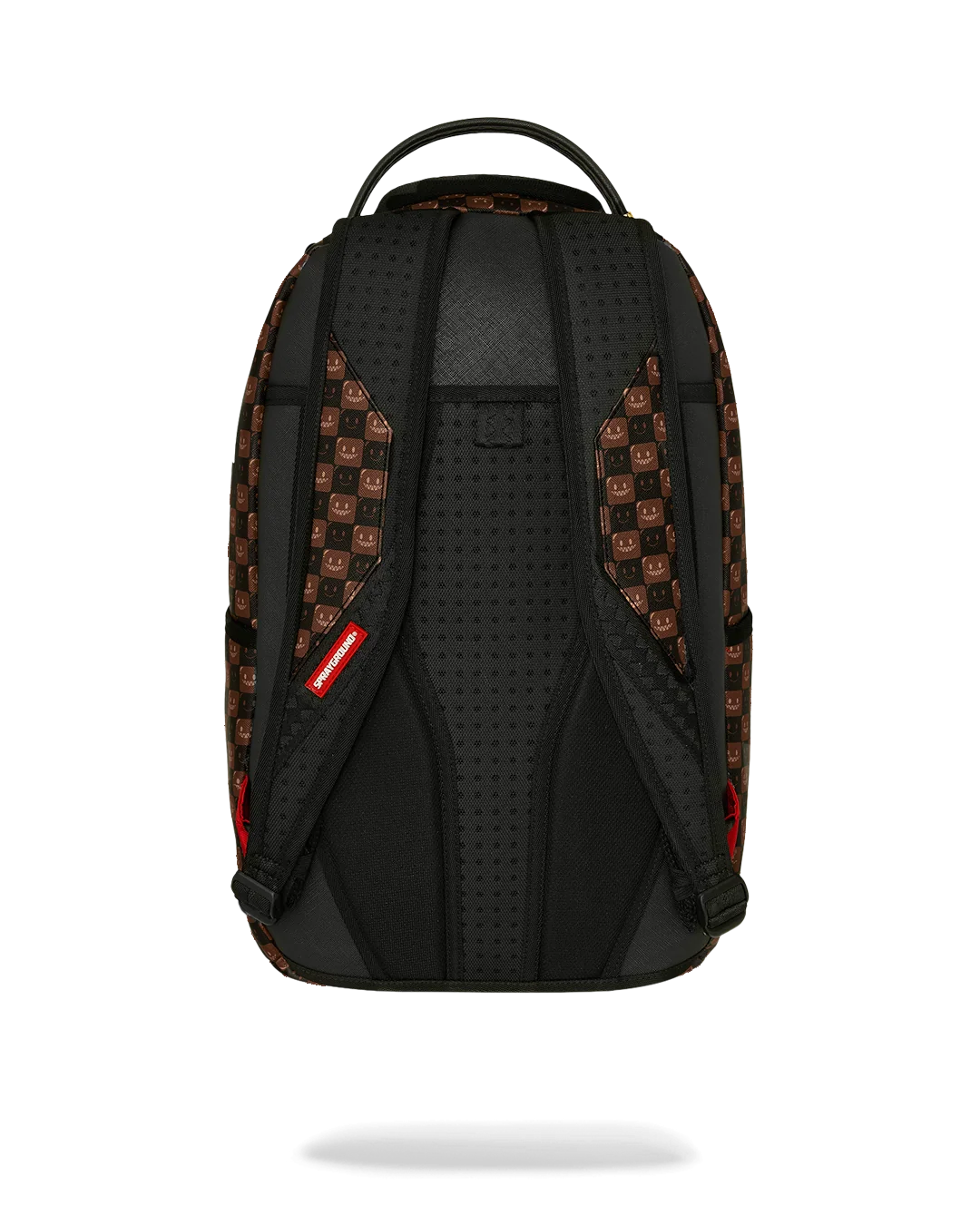 Image of Унисекс Раница SPRAYGROUND SHARKS IN PARIS WTF BUBBLE BROWN CHECK BACKPACK