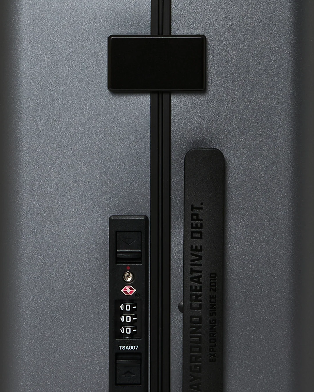 Image of Унисекс Куфар SPRAYGROUND GUNMETAL ROLLER CARRY-ON LUGGAGE