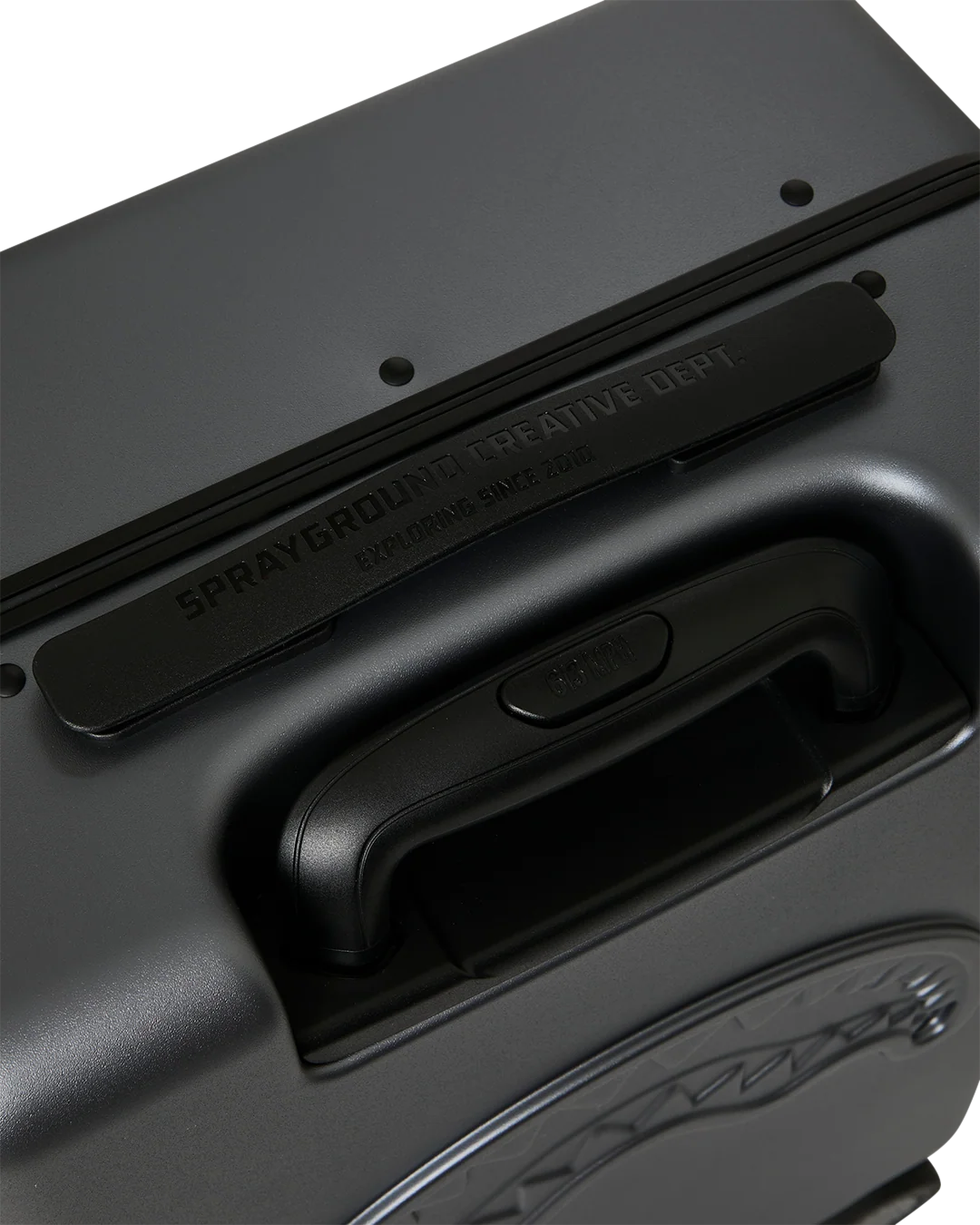 Image of Унисекс Куфар SPRAYGROUND GUNMETAL ROLLER CARRY-ON LUGGAGE