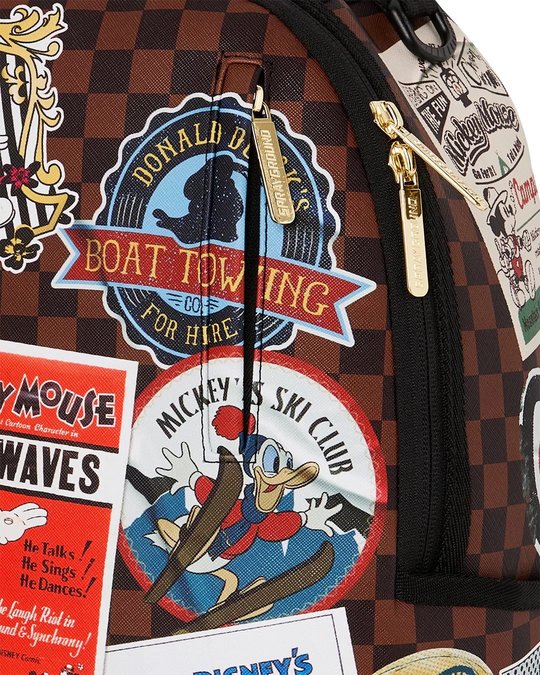 Image of Унисекс Раница SPRAYGROUND MICKEY MOUSE GLOBAL MOGUL BACKPACK 910B8835NSZ- Ballistic sport, Балистик
