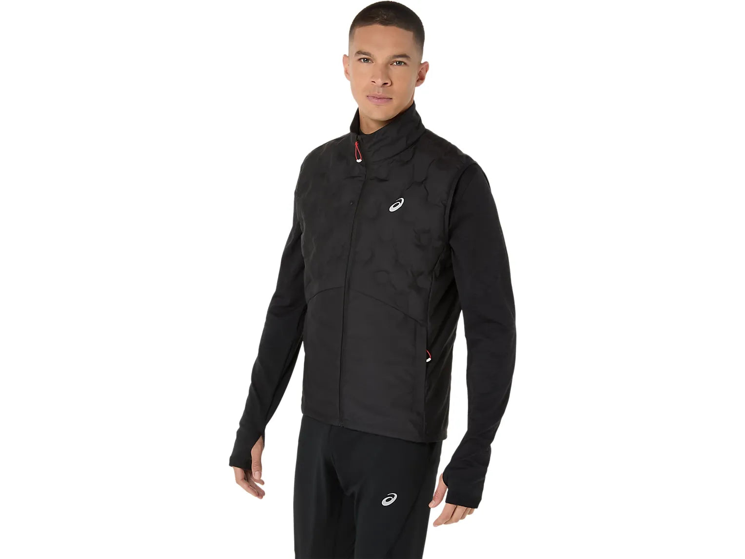 Image of Мъжки Елек ASICS ROAD WINTER GILET BLACK