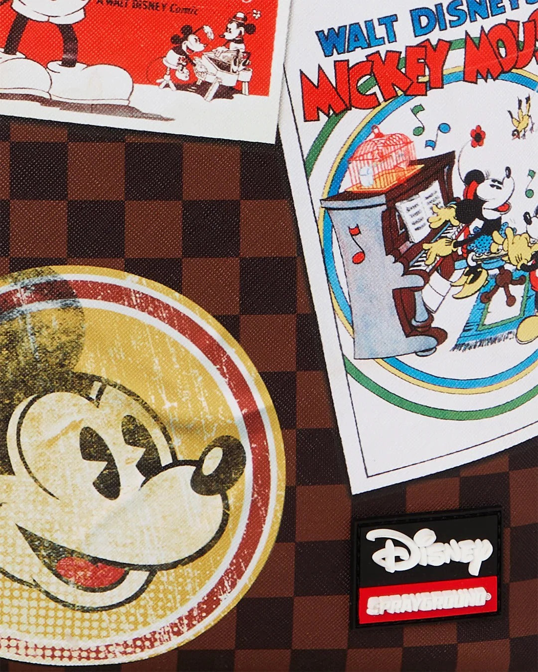 Image of Унисекс Раница SPRAYGROUND MICKEY MOUSE GLOBAL MOGUL BACKPACK 910B8835NSZ- Ballistic sport, Балистик