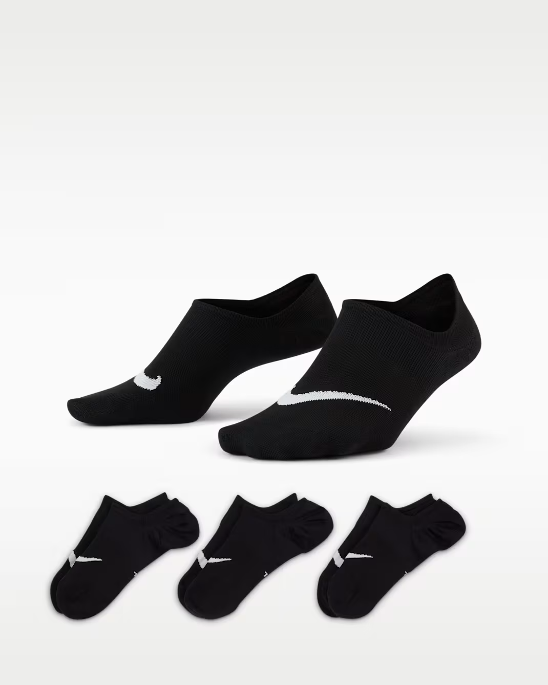 Image of Дамски Чорапи NIKE W EVERYDAY PLUS LTWT FOOT 3PR
