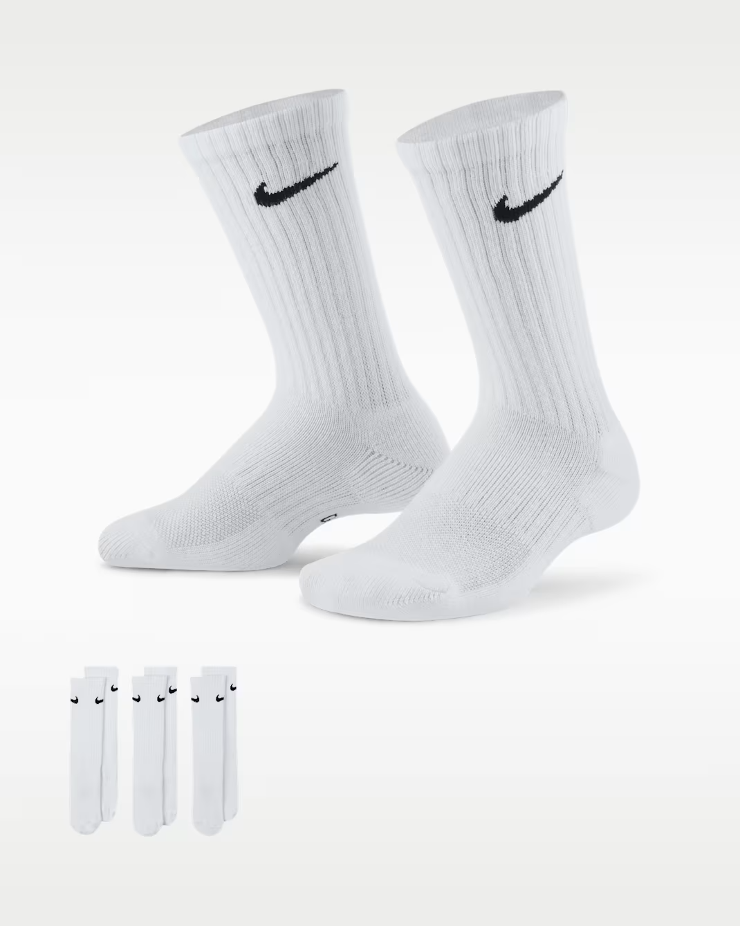 Image of Унисекс Чорапи NIKE Y NK EVRY CUSH CREW 3PR