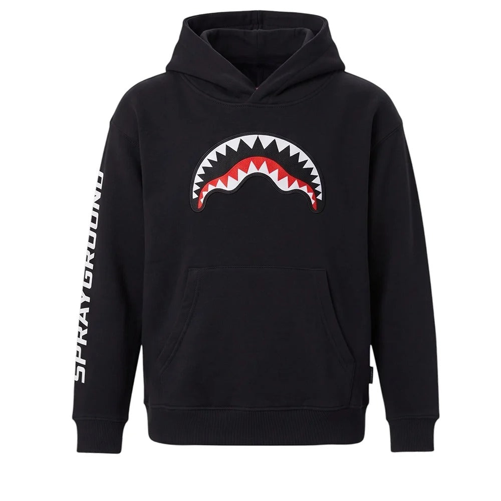 Image of Детски Суитшърт SPRAYGROUND SHARK OVER HOODIE BLACK
