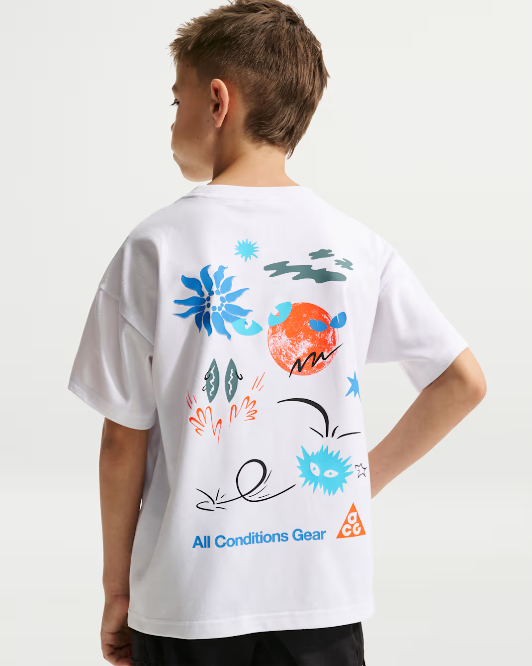 Image of Детска Тениска NIKE K ACG DF TEE M90 SPOOKY