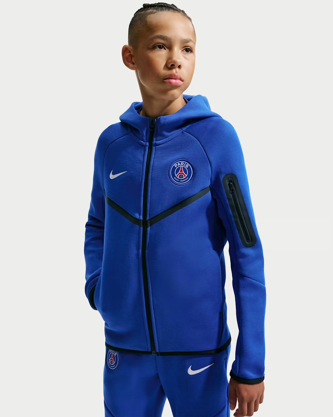 Image of Детски Суитшърт NIKE PSG B NSW TECH FLC FZ