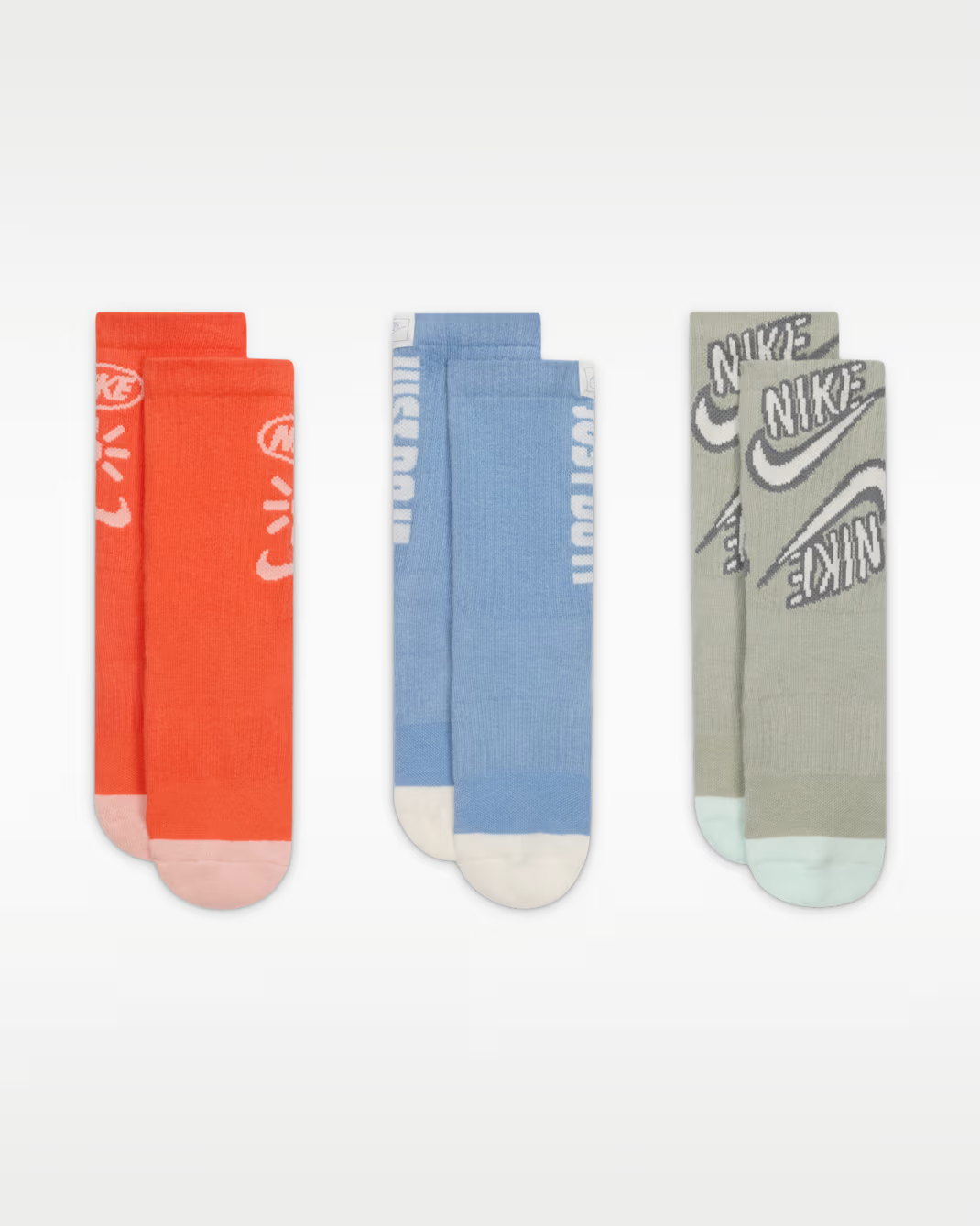 Image of Унисекс Чорапи NIKE Y NK ED PLS CSH CRW 3P-144 AIR