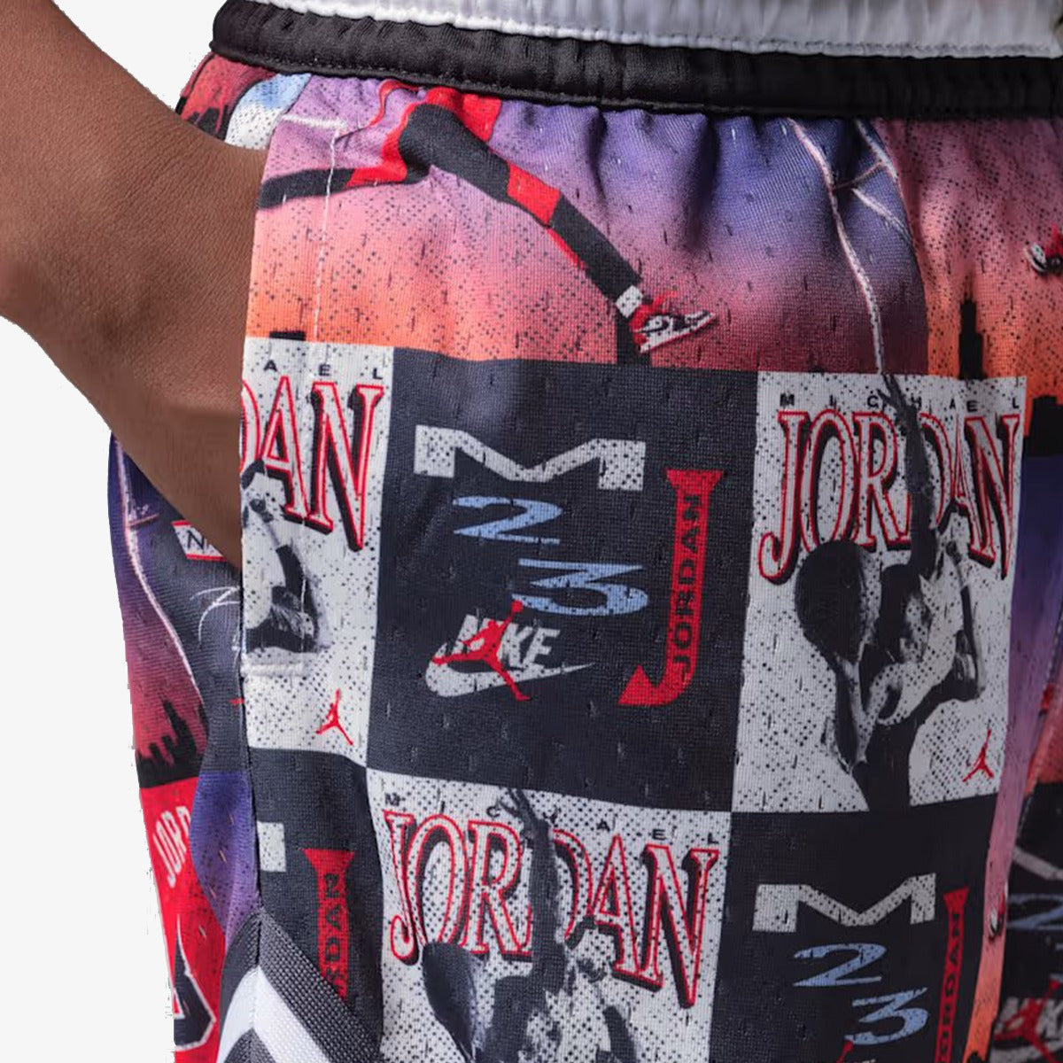Image of Детски Къс панталон NIKE JDB MJ AOP SPORT DIAMOND SHORT