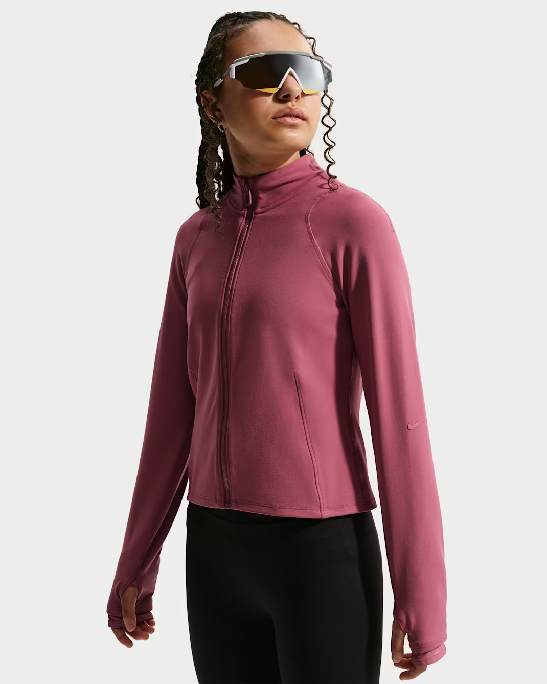 Image of Дамски Суитшърт NIKE G NK MAVN DF FITTED FZ LS TOP
