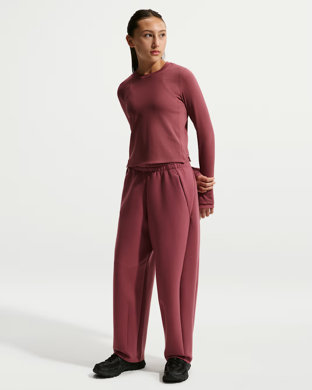 Image of Дамски Панталон NIKE G NK MAVN TF HR KNIT PANT