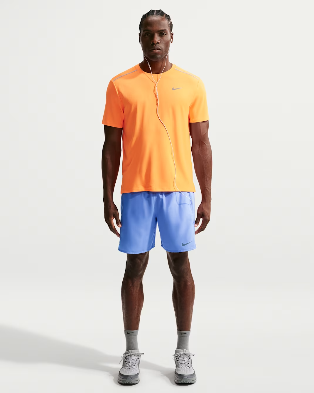 Image of Мъжки Къс панталон NIKE M NK DF MILER 7IN 2IN1 SHORT