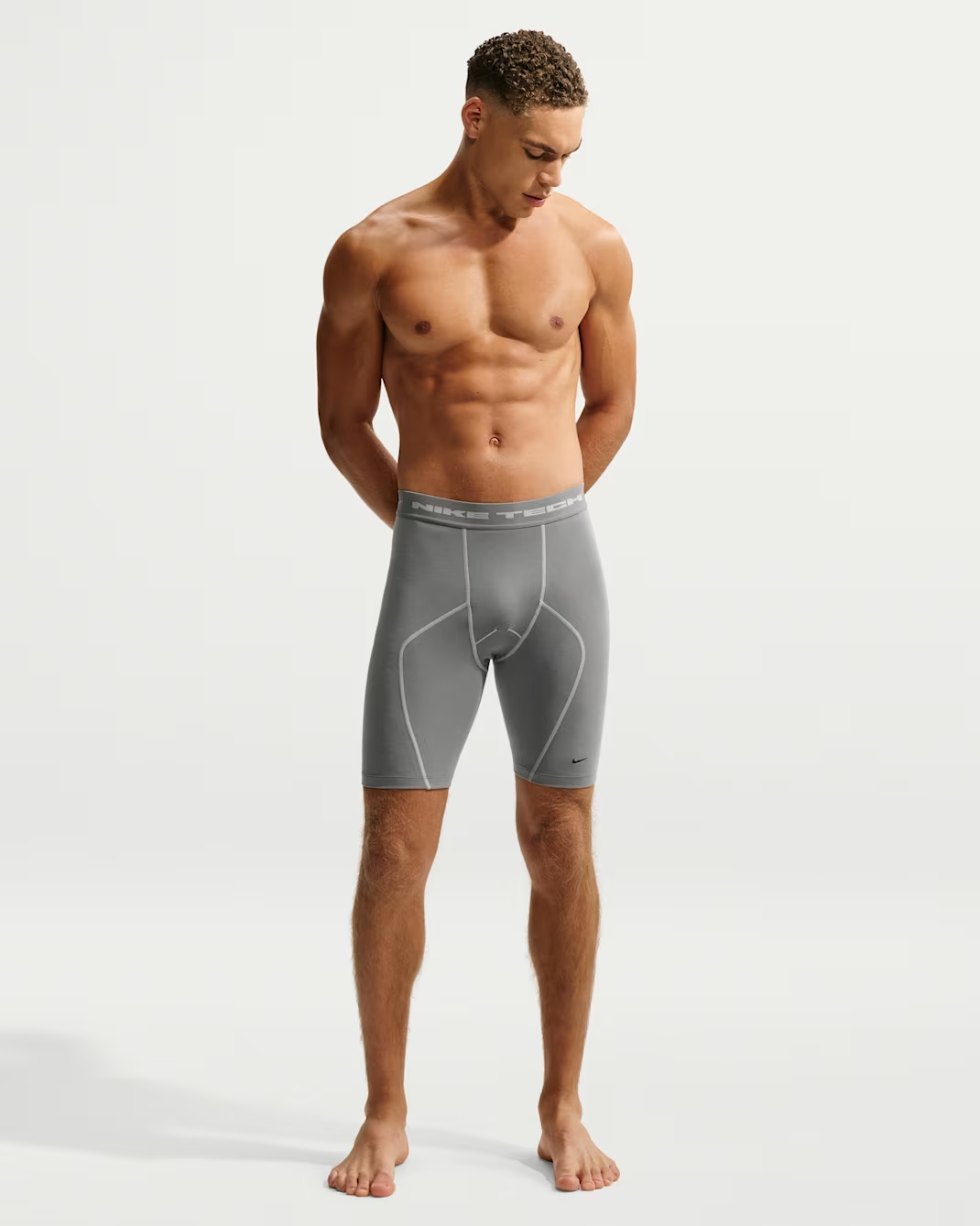 Image of Мъжки къс компресионен клин NIKE M NK DF TECH PRO BRIEF
