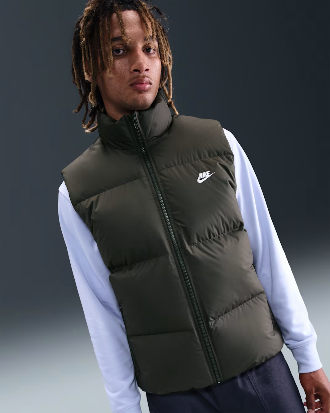 Image of Мъжки Елек NIKE M NK TF CLUB PUFFER VEST 650 – 355 – изглед 10