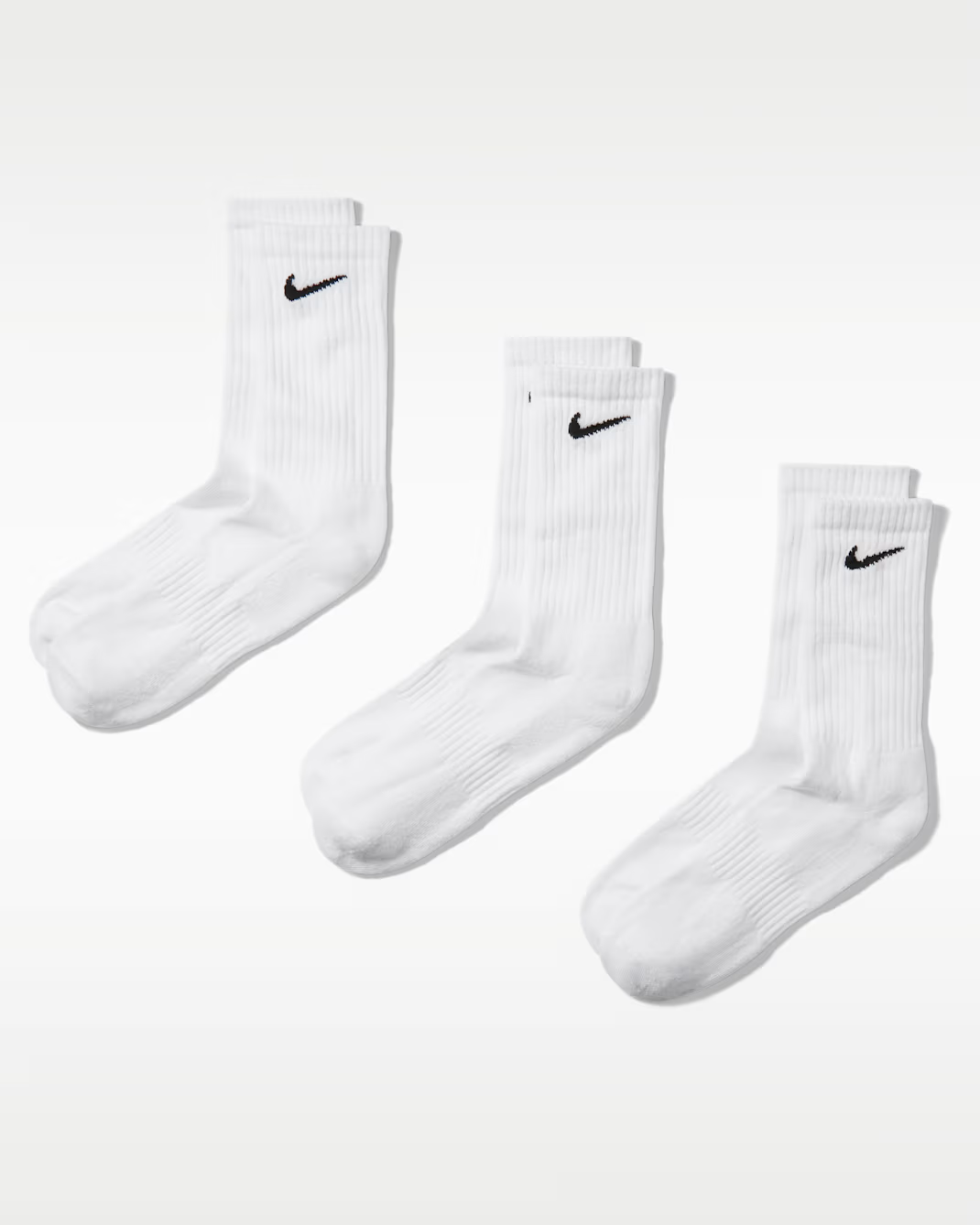 Image of Унисекс Чорапи NIKE U NK EVERYDAY CSH CRW 3PR 132 – 100 – изглед 2